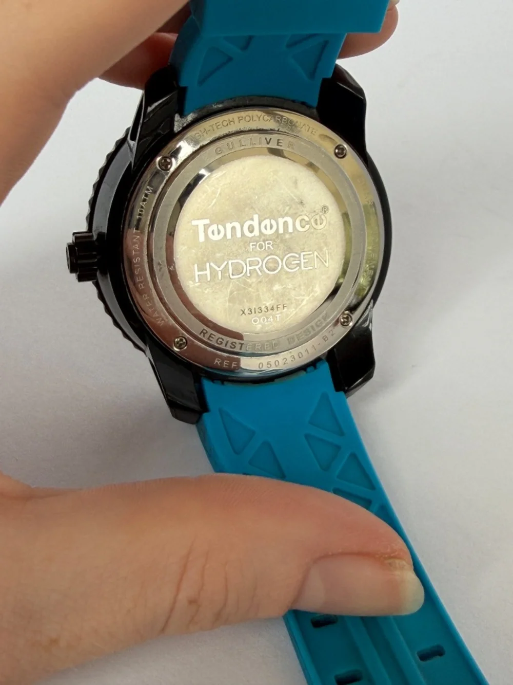 Tendence for Hydrogen Gulliver Skull Watch 50mm Blue Black 05023011B2